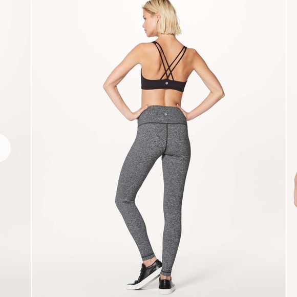 Lululemon Wunder Under High Rise Heather Leggings - Picture 2 of 13